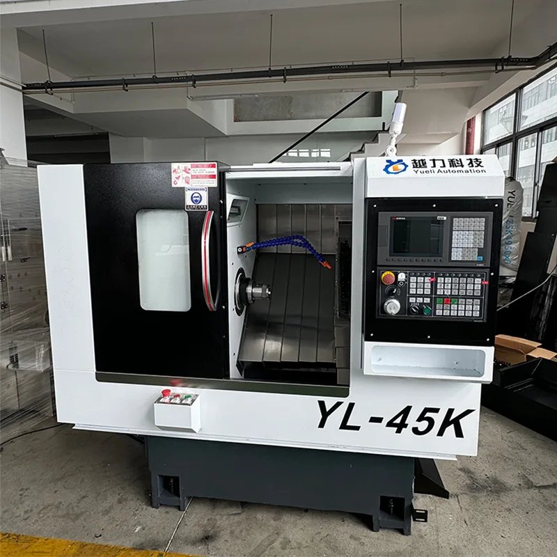 CNC Slant Bed Lathe na may Servo Turret at Hydraulic Tailstock