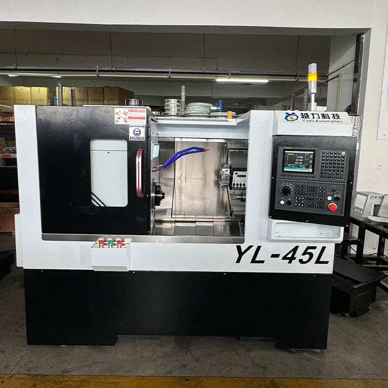 Slant Bed CNC Lathe na may Servo Turret at Tailstock